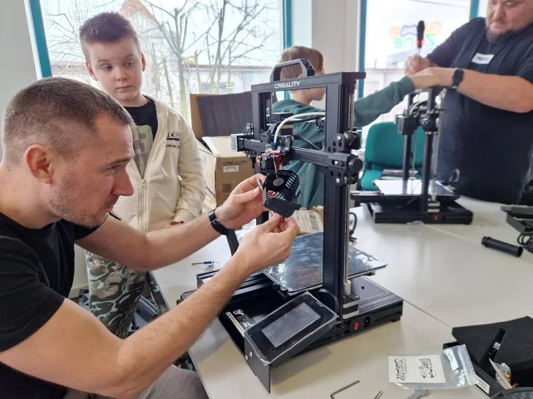Warsztaty druku 3D i składania drukarki
