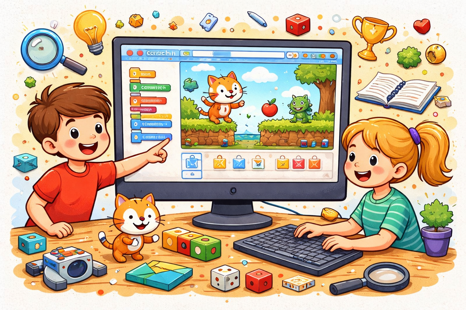 Jak stworzyć swoją pierwszą grę w Scratchu