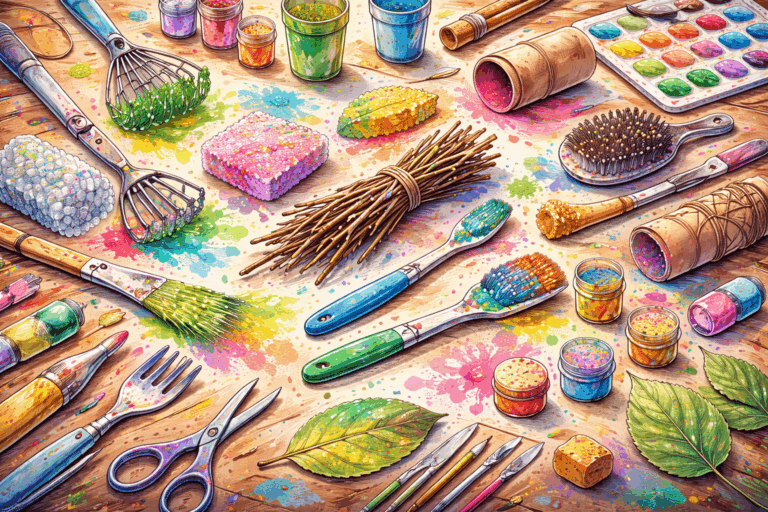 Nietypowe narzędzia do malowania